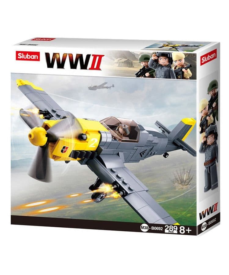 Kombat UK Sluban WWII German Fighter Building Blocks Set - B0692