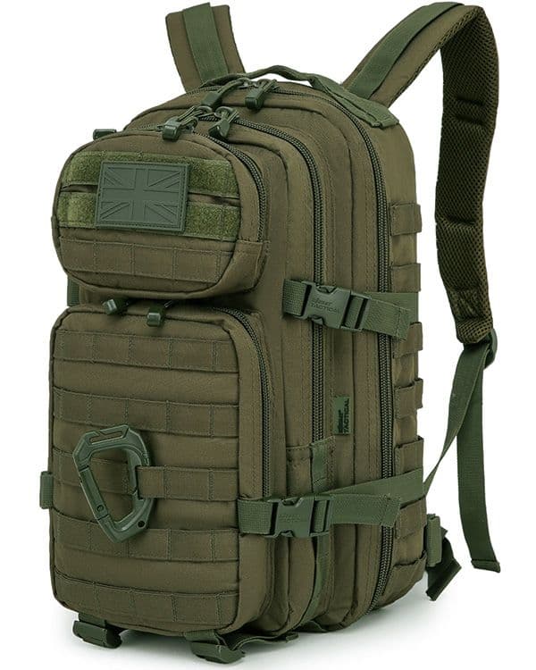 Kombat UK Small Molle Assault Pack - 28 Litre - Olive Green