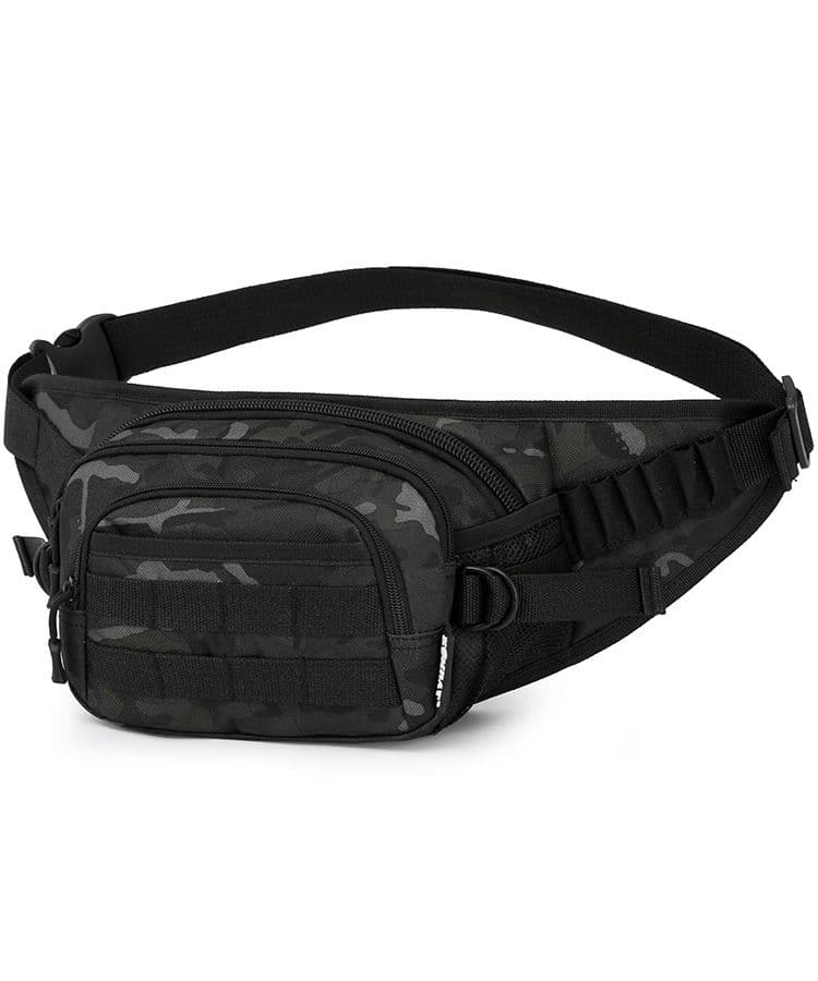 Kombat UK Summit 3 Litre Waist Bag In BTP Black