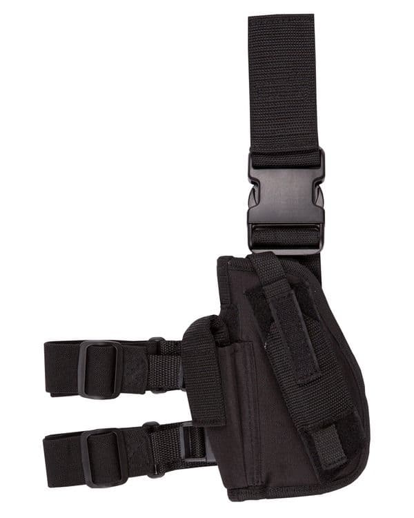 Kombat UK Tactical Left-Handed Leg Holster - Black
