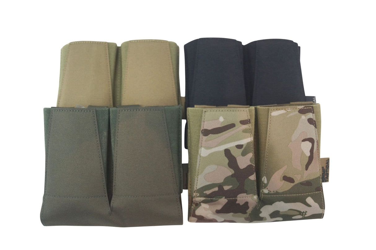 Kombat UK Vanguard Double Mag Pouch - Black