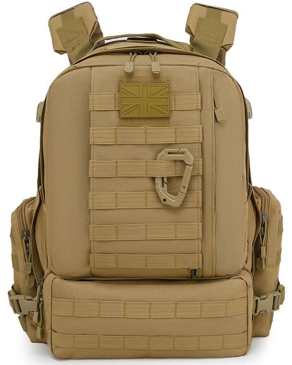 Kombat UK Viking Patrol Pack 60-Litre Backpack - Coyote Brown