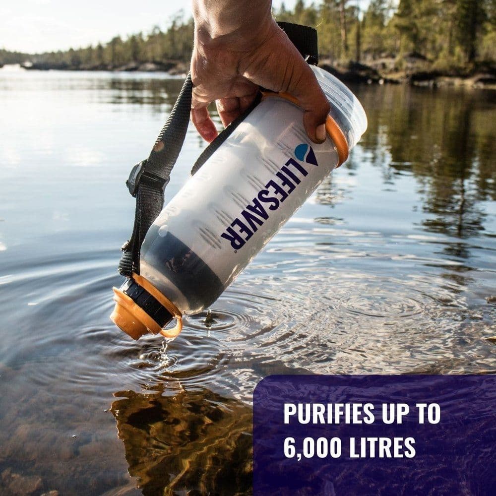 LifeSaver 6,000 Litres Water Filtration Bottle