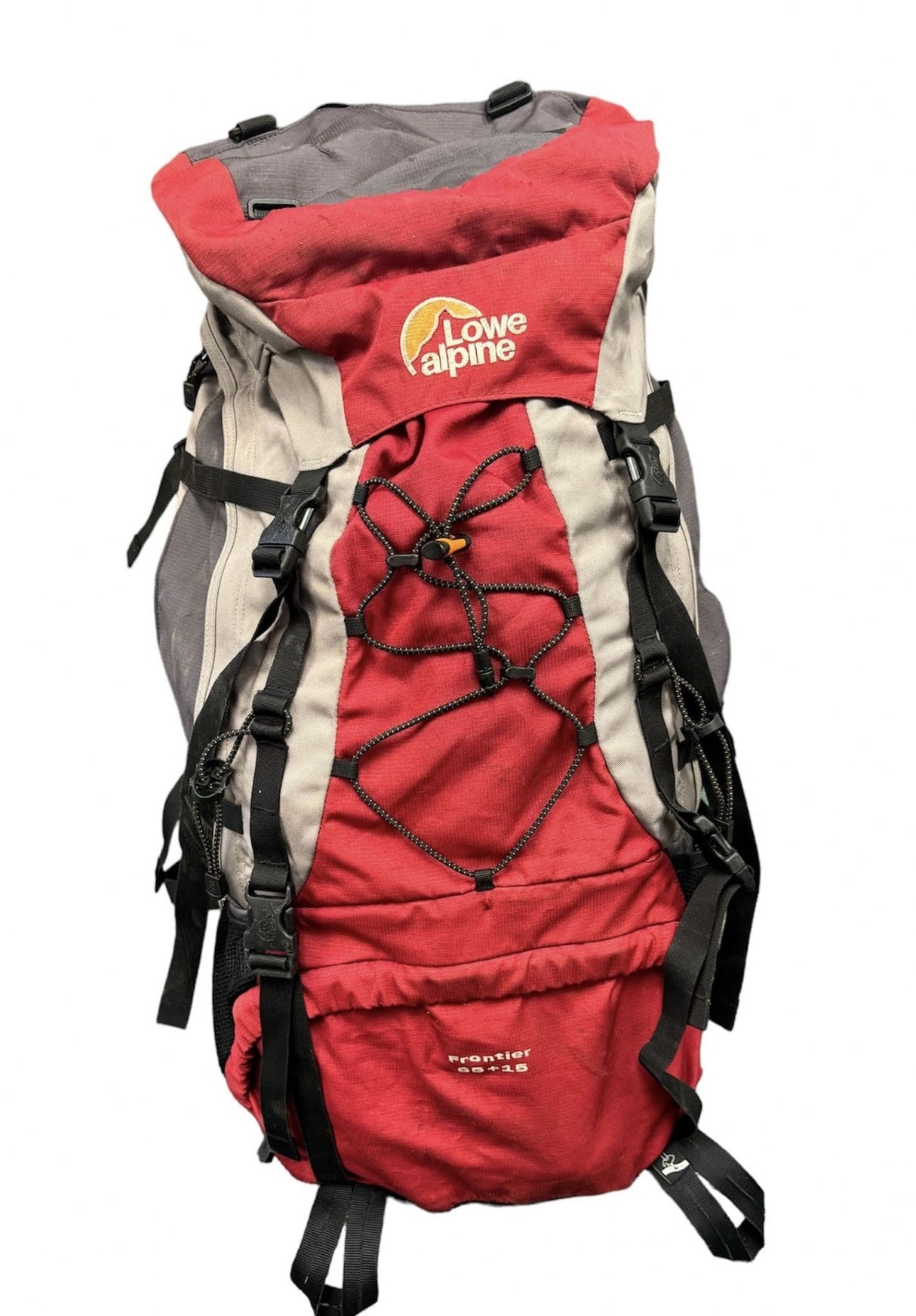 Lowe Alpine Frontier 80l Rucksack - Red & Grey