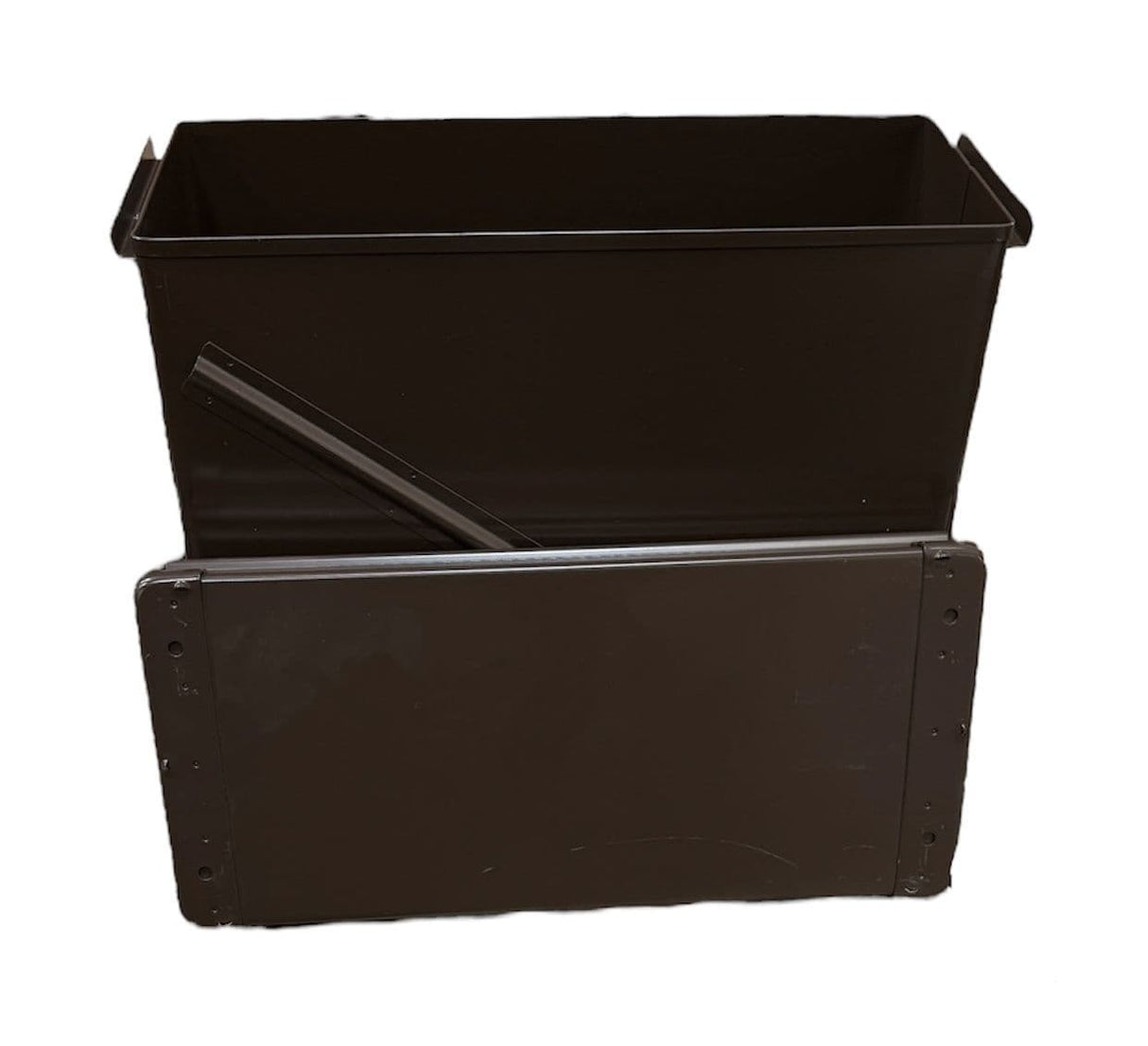 Military M548 Brown Large Metal Ammo Box - Brand New