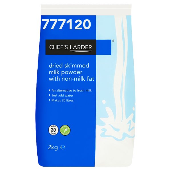 2kg Dried Skimmed Milk Powder- Bulk Food Ration Storage