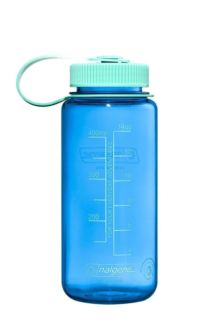 Nalgene 16oz / 0.5L Wide Mouth Sustain Water Bottle - Cornflower Blue