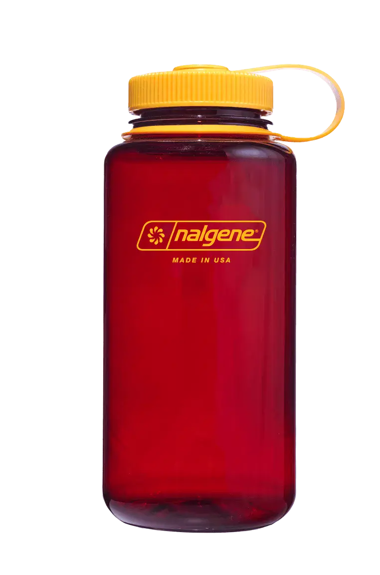 Nalgene 32oz / 1L Wide Mouth Sustain Water Bottle - Laker