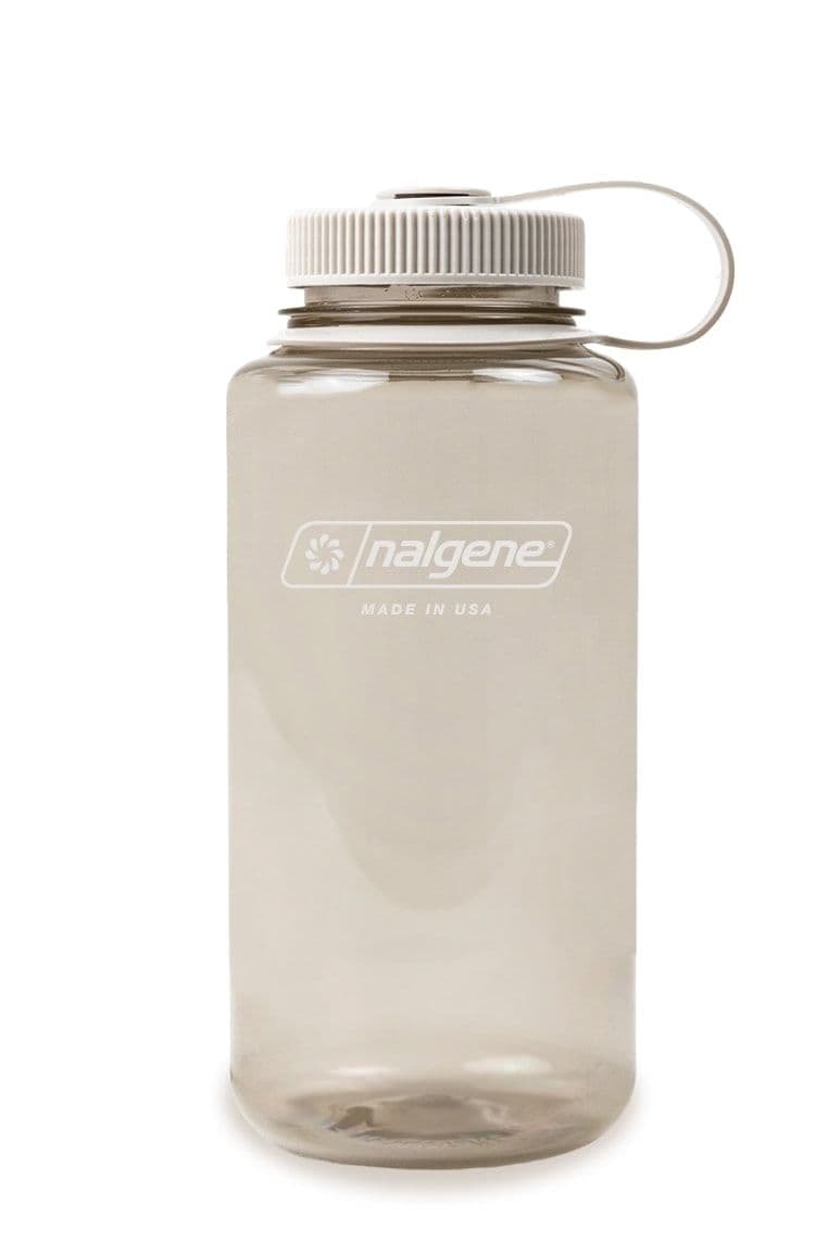 Nalgene 32oz / 1L Wide Mouth Sustain Water Bottle - Monochrome Cotton