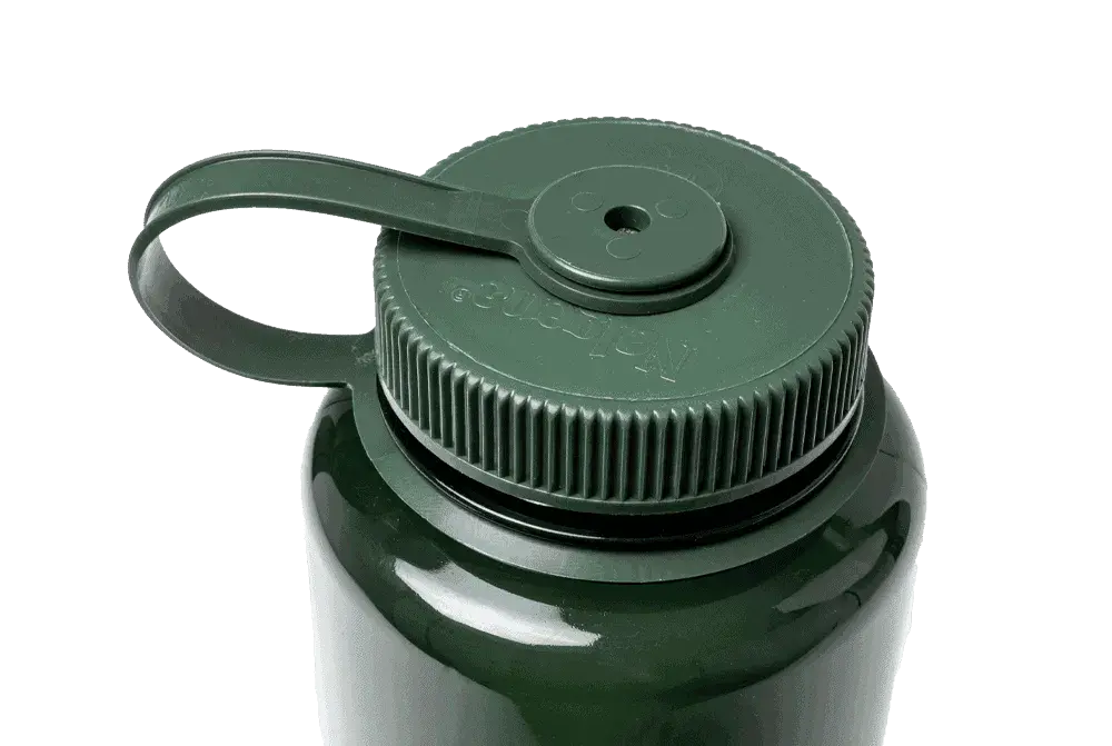 Nalgene 32oz / 1L Wide Mouth Sustain Water Bottle - Monochrome Jade