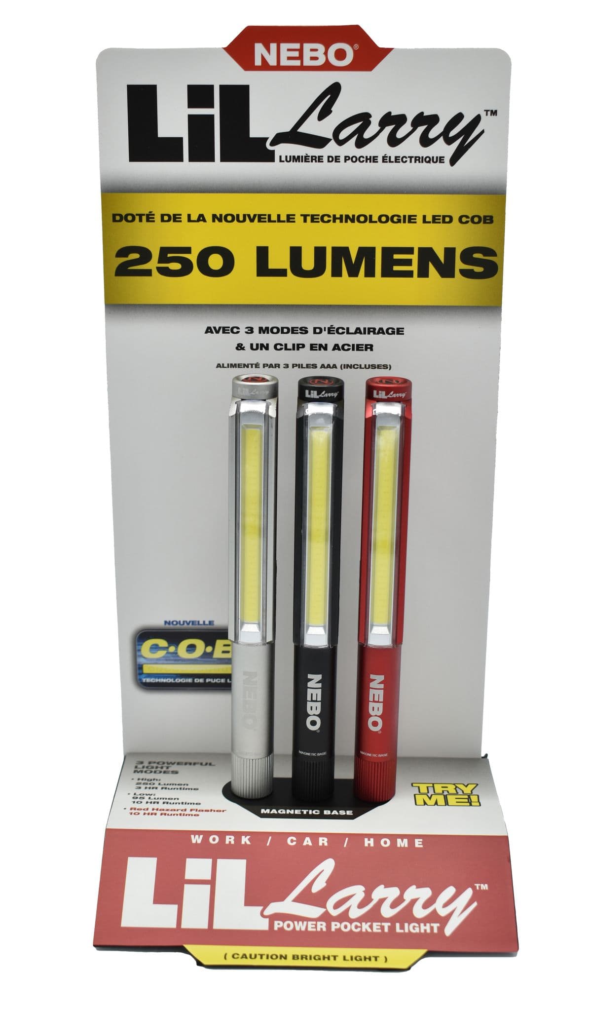 Nebo Lil Larry LED Pocket Flashlight Torch