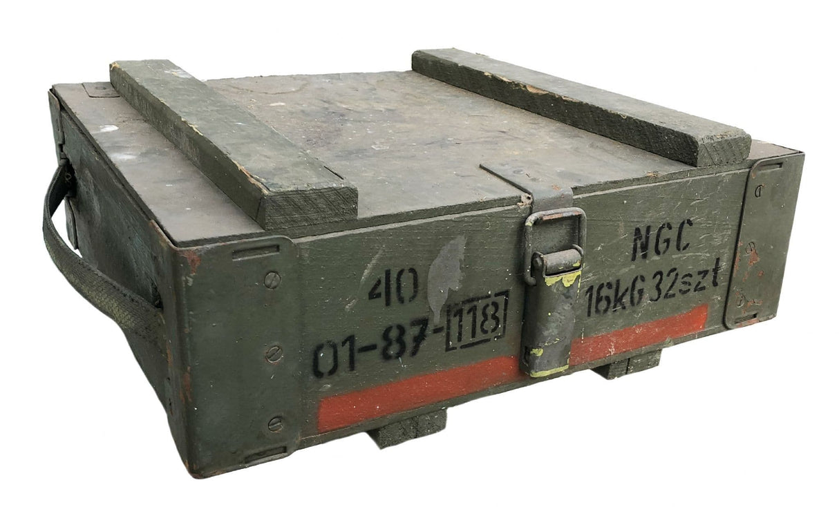 Polish AK47 Wooden Ammunition Box