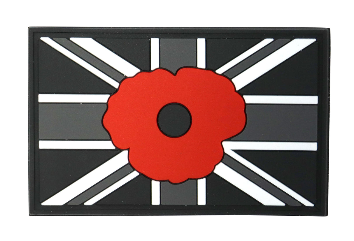 Kombat UK Union Jack / Poppy Patch
