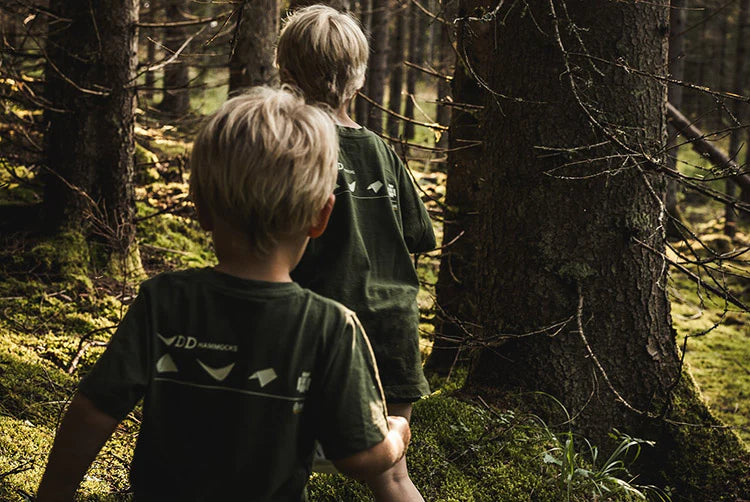 DD Hammocks Junior Icon T-Shirt - Dark Olive Green