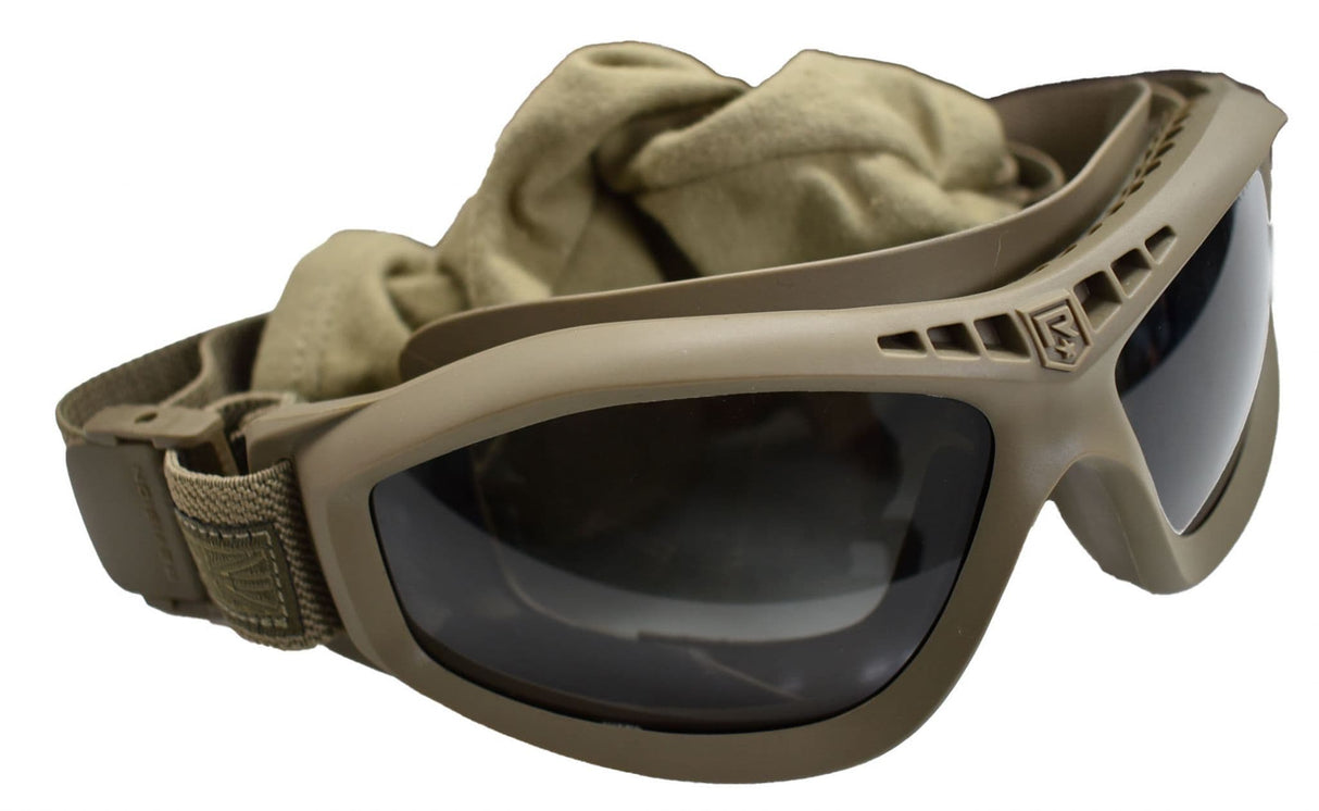 Revision Military Bullet Ant Tan Deluxe Safety Goggles