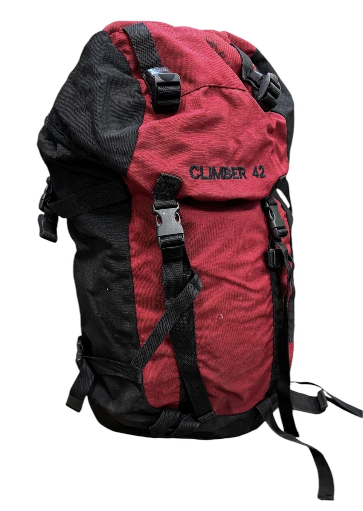 Scottish Mountain Gear Climber 42l Bag - Red & Black