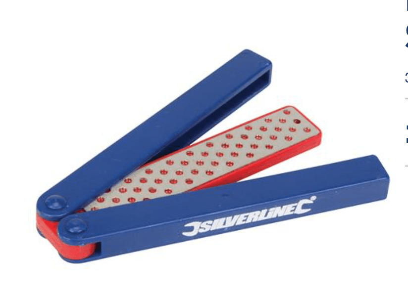 Silverline Folding Diamond Sharpeners
