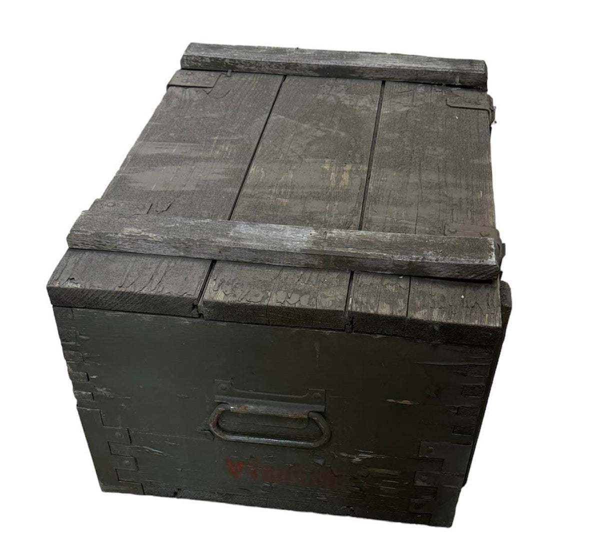 Soviet Military Large Wooden Ammo Box - Grade 2