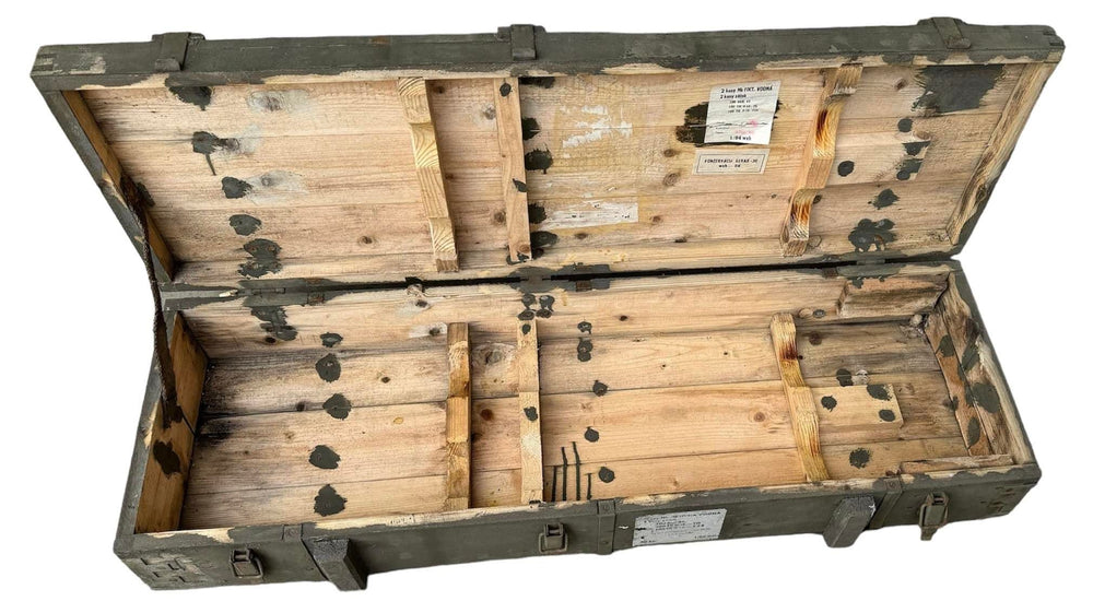 Soviet Military Massive Wooden Crate