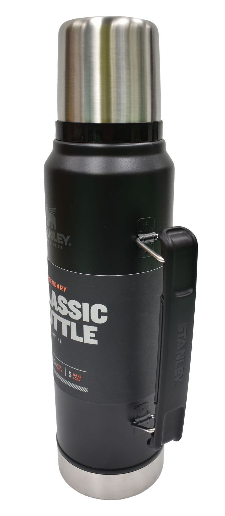 Stanley Classic Vacuum Insulated Bottle 1.0 Litres - Matte Black