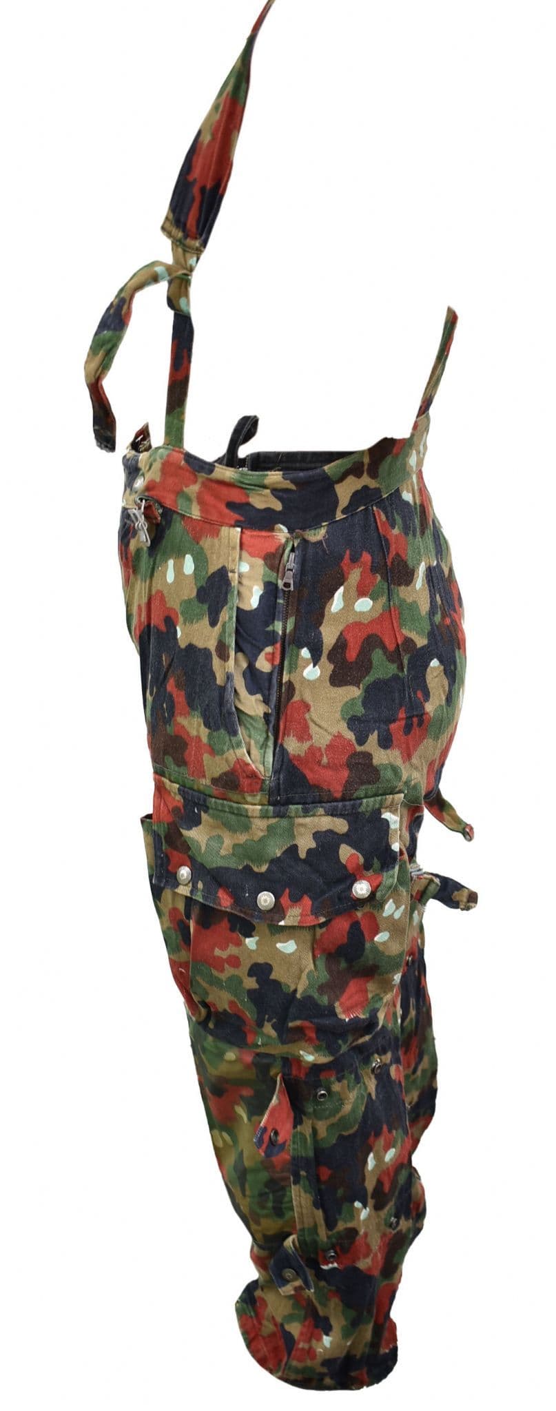 Swiss Military M70 Alpenflage Camo Trousers & Braces