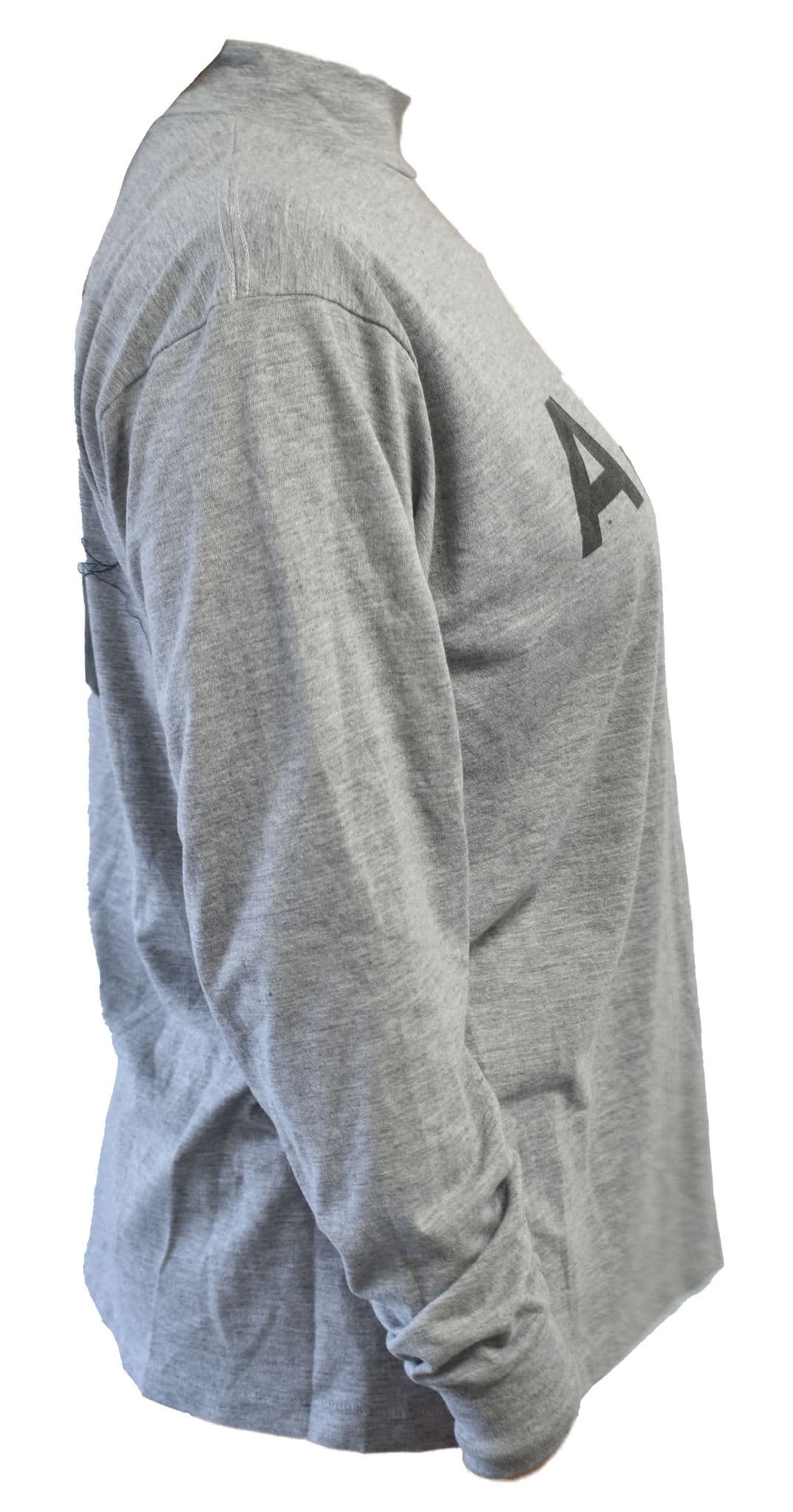 US Army Grey Long Sleeve Fitness T-Shirt