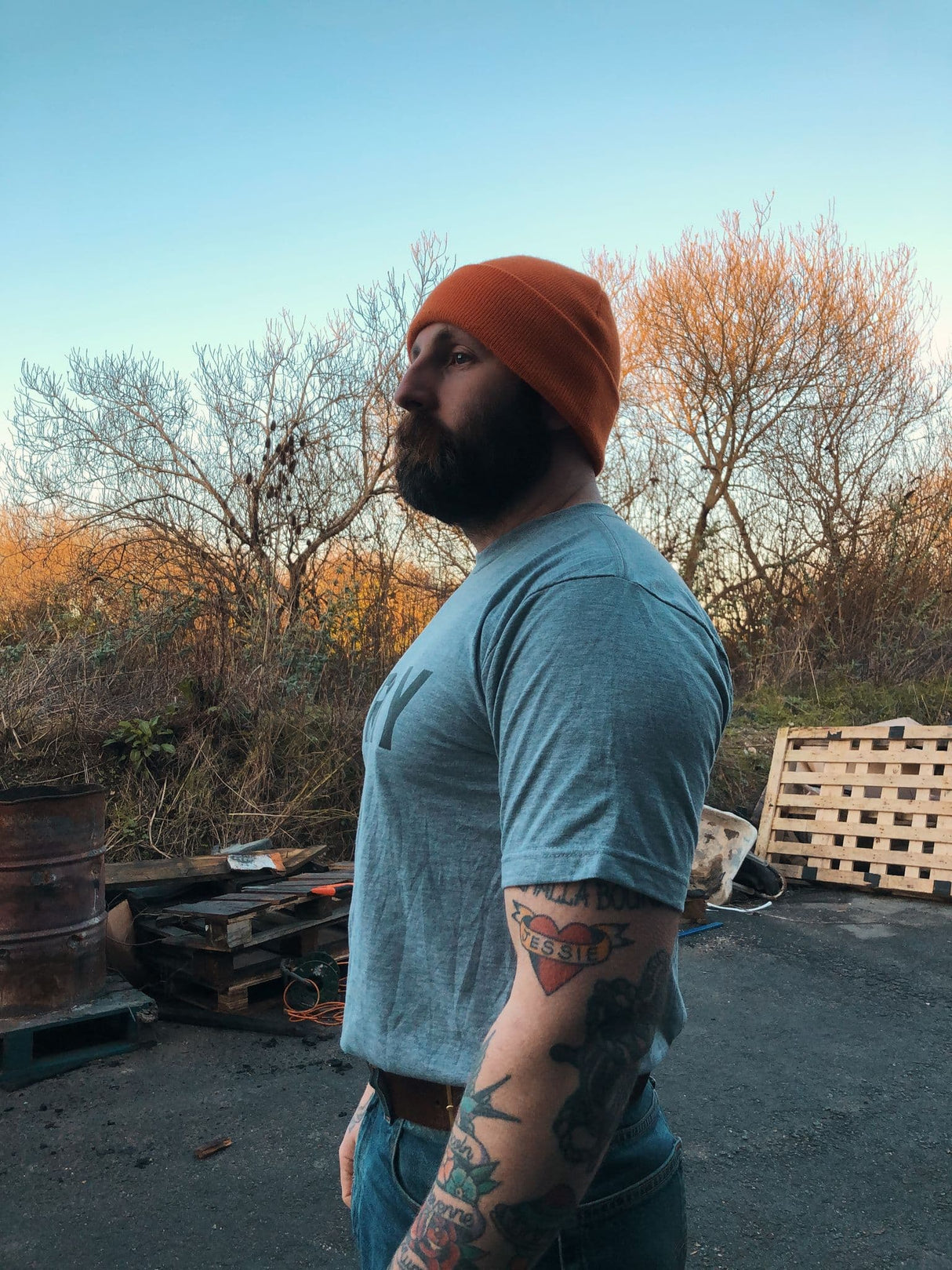 US Army Grey Short Sleeve Fitness T-Shirt