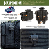 Maxpedition ROLLYPOLY Black Folding Dump Pouch