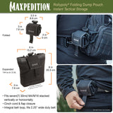 Maxpedition ROLLYPOLY Khaki Folding Dump Pouch