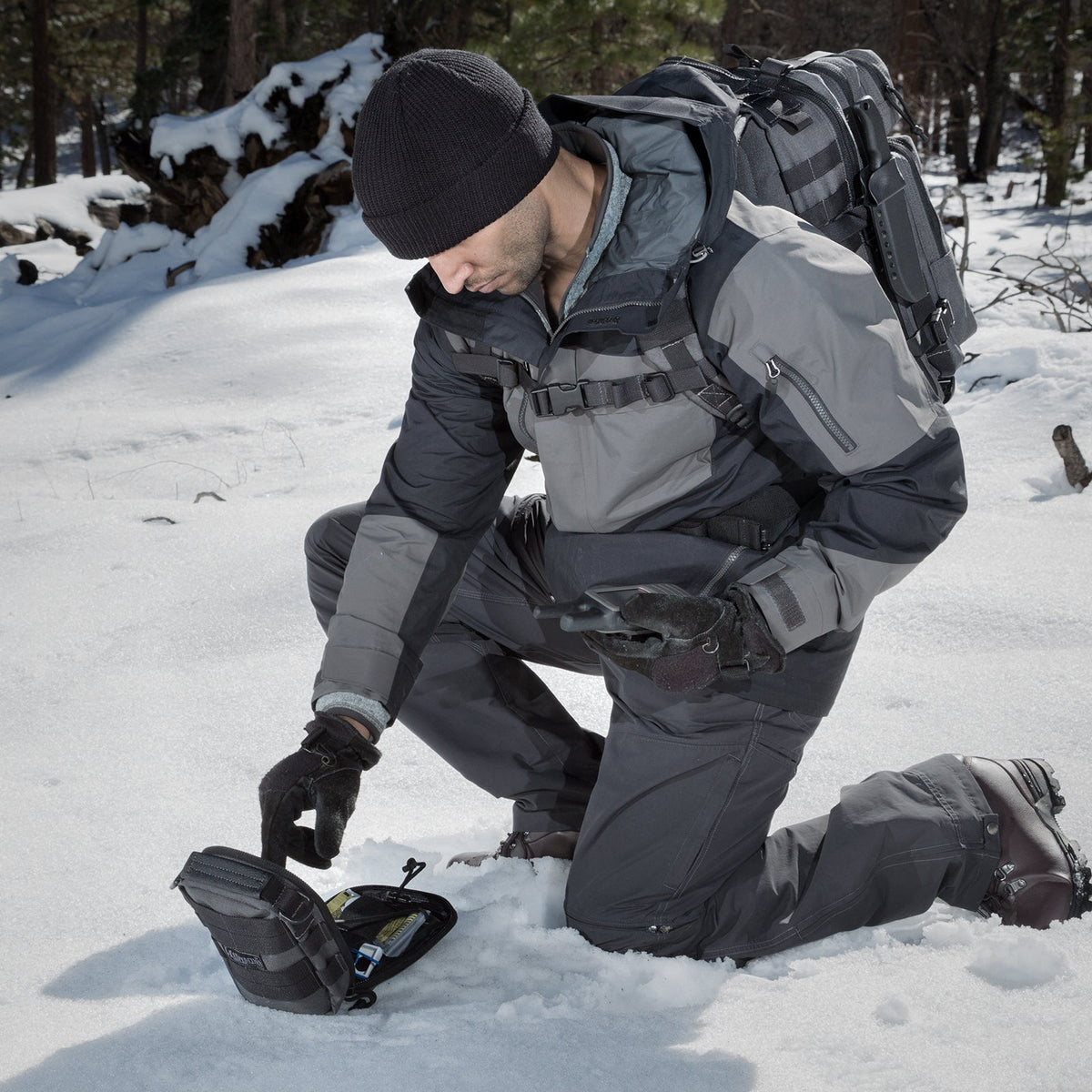 Maxpedition FR-1 Combat Black Medical Pouch