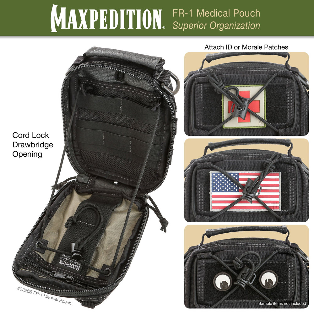 Maxpedition FR-1 Combat Khaki Medical Pouch