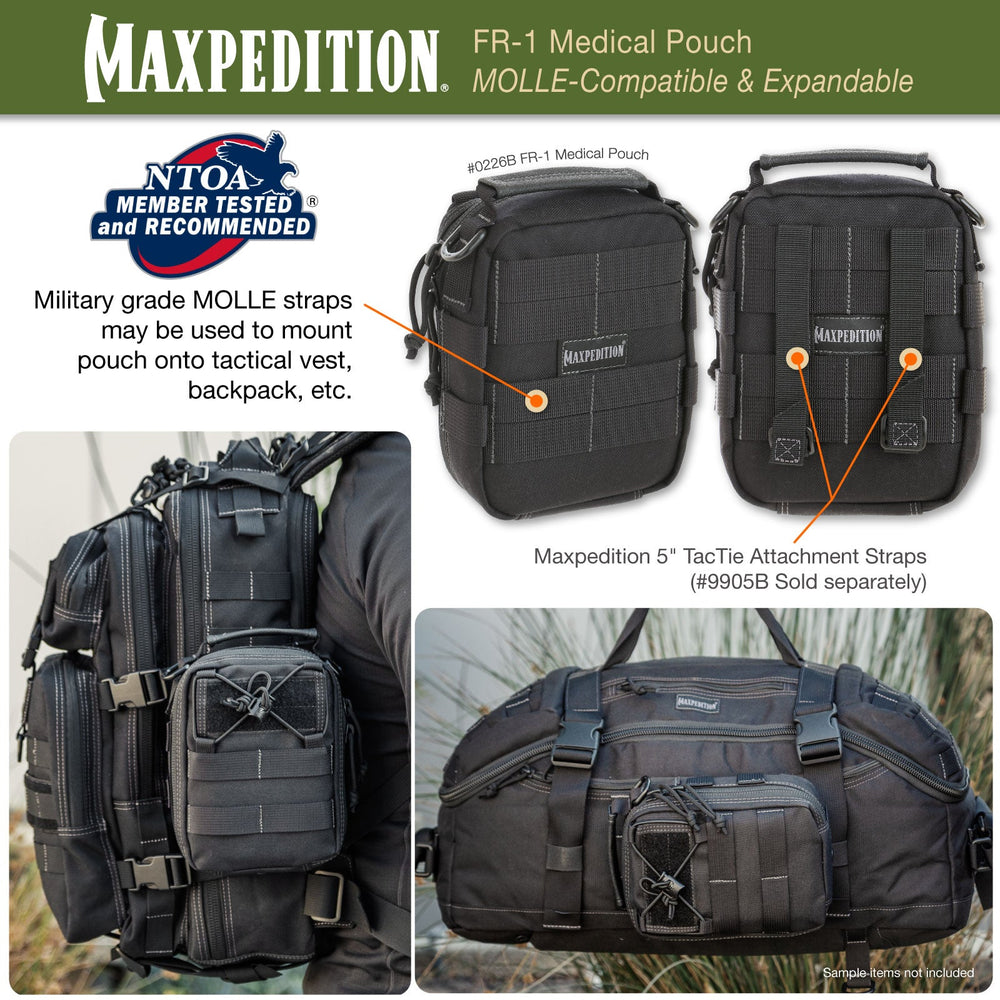 Maxpedition FR-1 Combat Khaki Medical Pouch