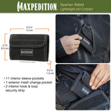 Maxpedition Spartan Black Wallet