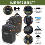 Maxpedition Double-Decker E.D.C. Black Pocket Organiser