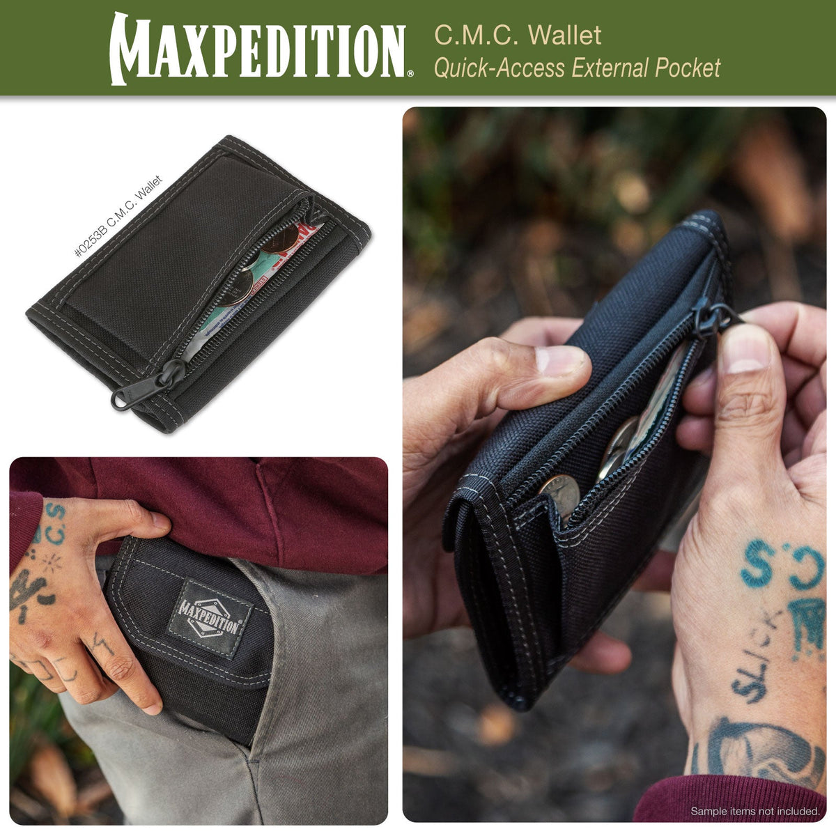 Maxpedition C.M.C. Khaki Wallet