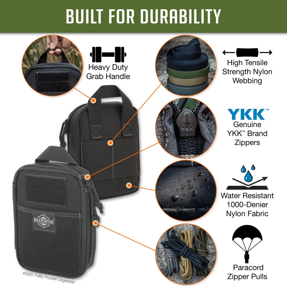 Maxpedition Fatty Wolf Grey Pocket Organiser