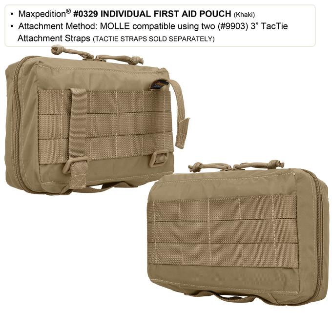 Maxpedition Individual Khaki First Aid Pouch