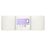 CleanPro Standard White 2 Ply Centrefeed Rolls x 6