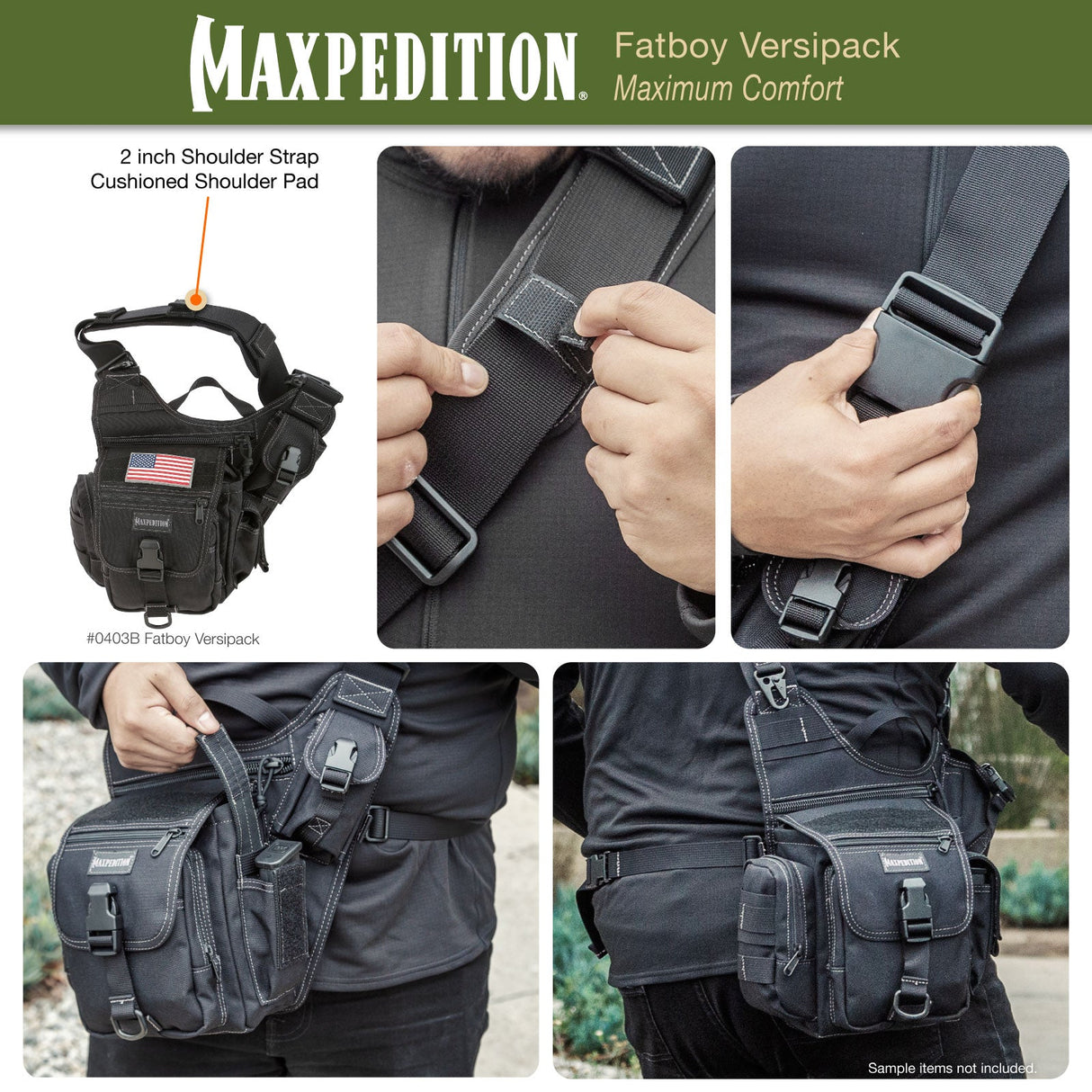 Maxpedition FatBoy Khaki Versipack