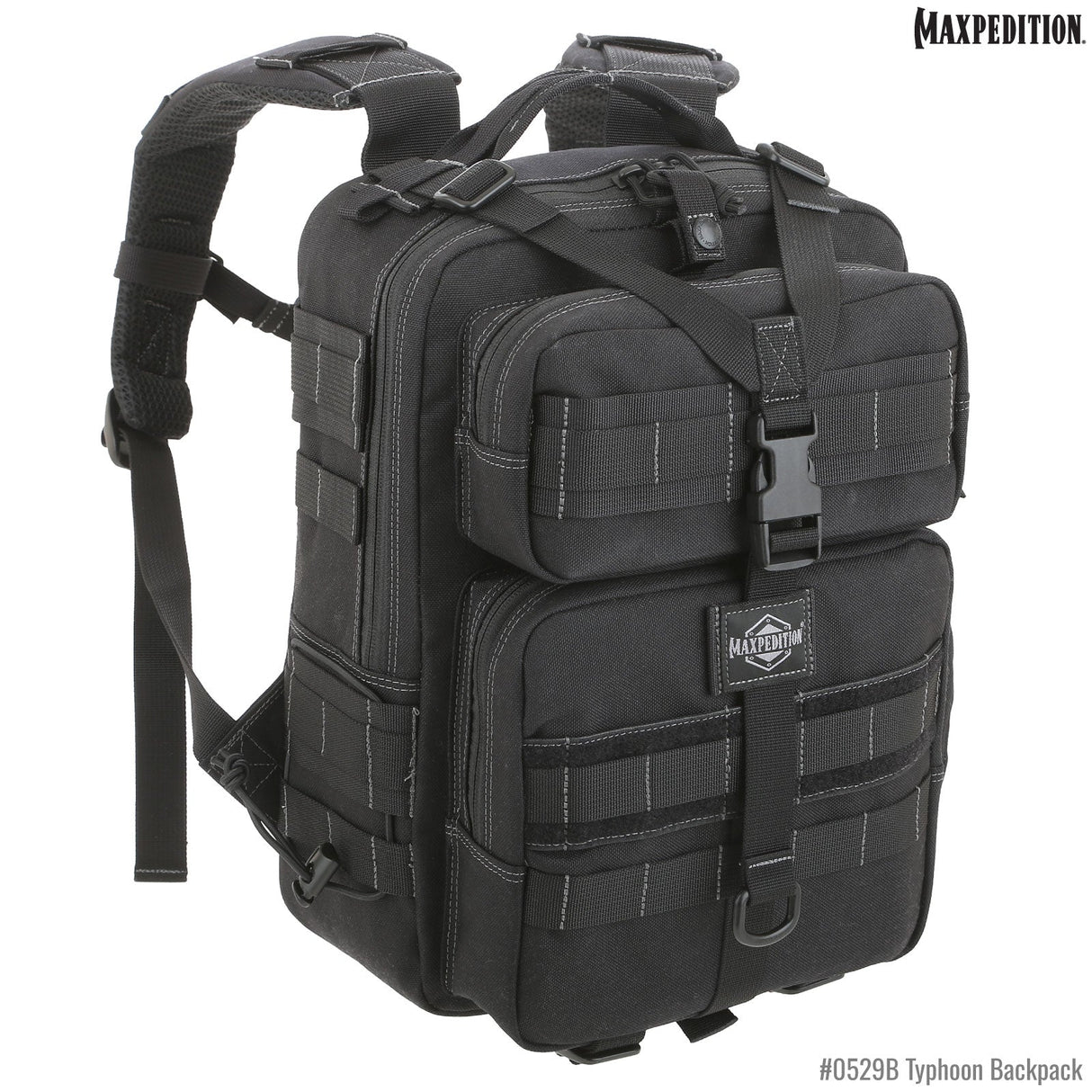 Maxpedition Typhoon Black Backpack 13L