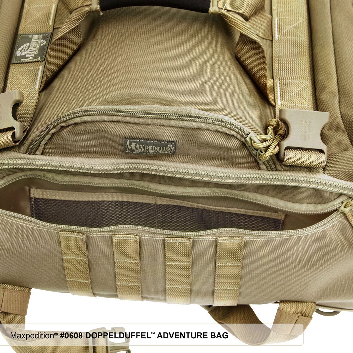 Maxpedition DOPPELDUFFEL Khaki Adventure Bag