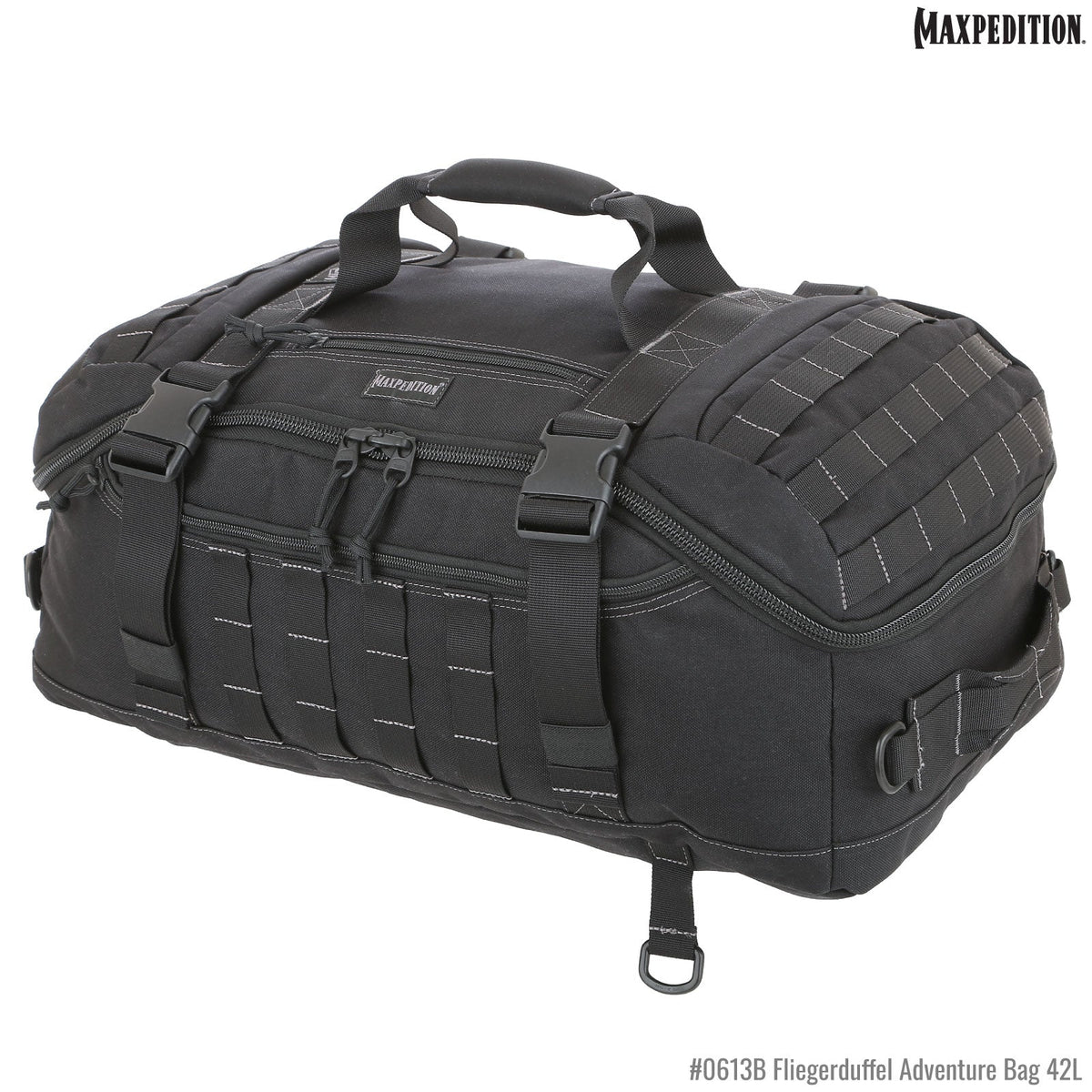 Maxpedition FLIEGERDUFFEL Black Adventure Bag