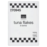 1020g Chef's Essentials Tuna Flakes in Brine - Bulk Food Ration Storage
