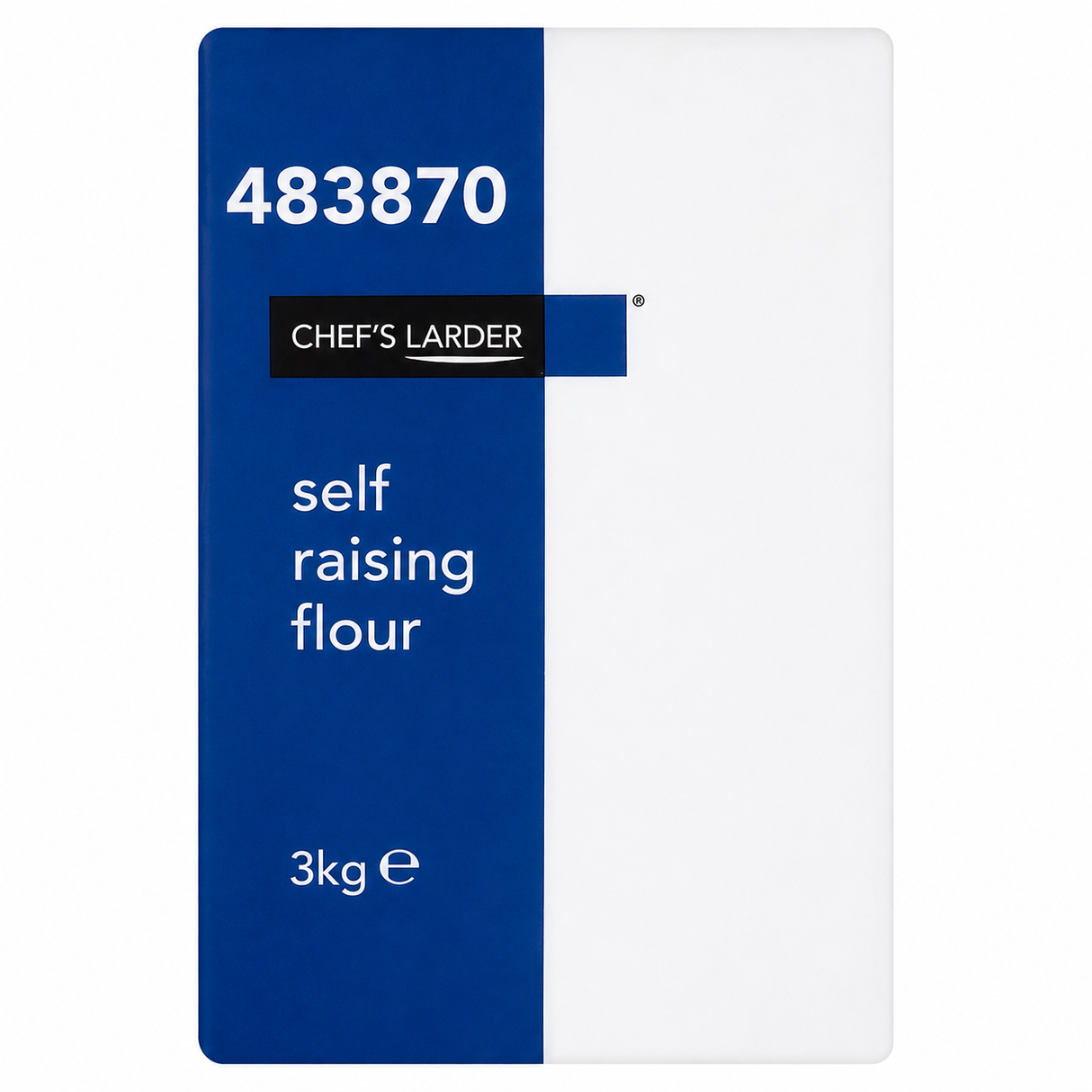 3kg Chef's Larder Self Raising Flour - Bulk Food Ration Storage