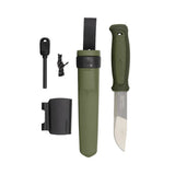 Mora Kansbol Bushcraft Knife with Survival Kit (S) Green