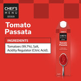 1kg Chef's Menu Tomato Passata - Bulk Food Ration Storage