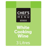 Chef's Menu White Cooking Wine 3 Litre - Bulk Food Ration Storage