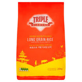 20kg Triple Diamond Long Grain Rice - Bulk Food Ration Storage