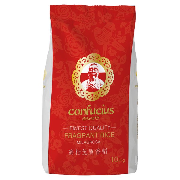 10kg Confucius Premium Jasmine Fragrant Rice - Bulk Food Ration Storage