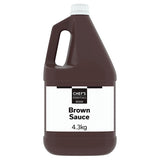 4.3kg Chef's Essentials Brown Sauce - Bulk Food Ration Storage